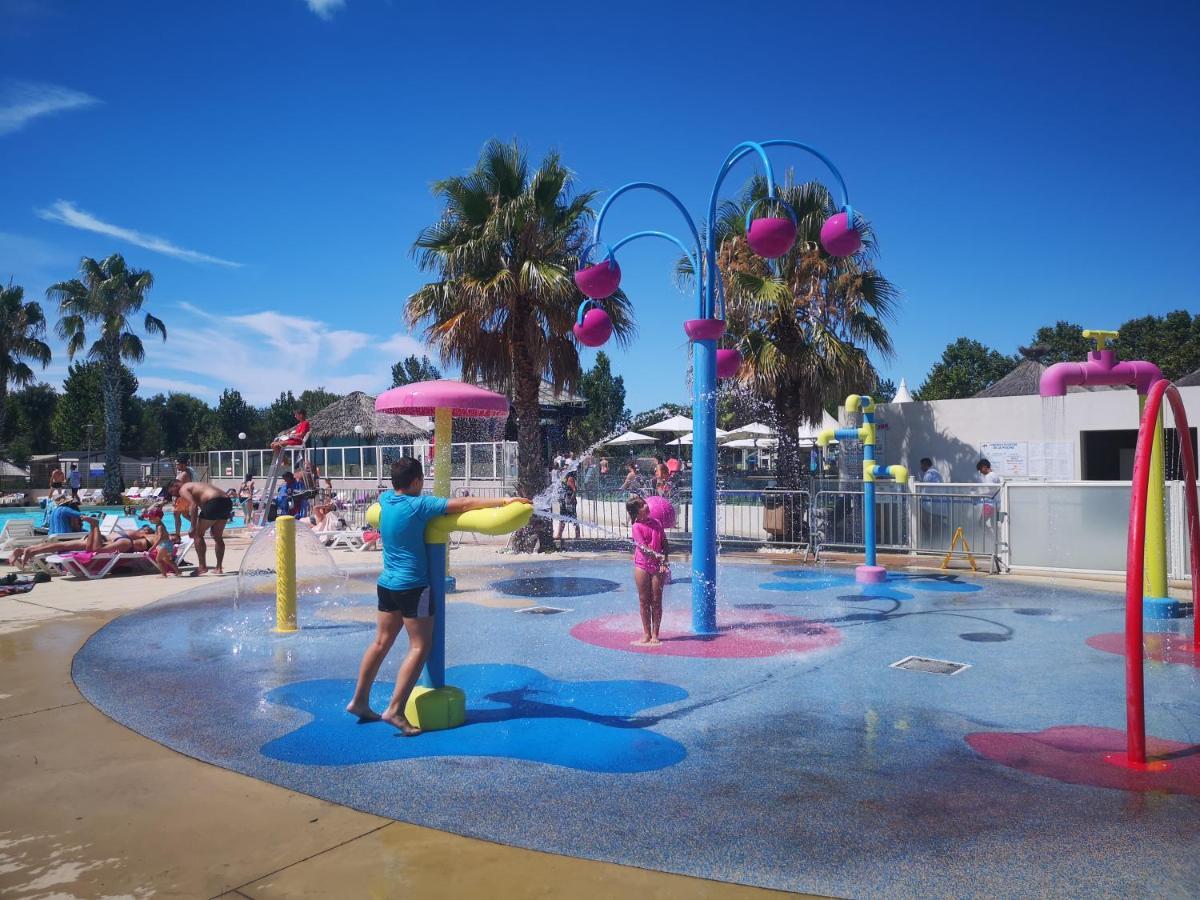 Camping La Carabasse Vias-Plage-T4 Climatise,Tout Confort, Emplacement Calme ! Εξωτερικό φωτογραφία