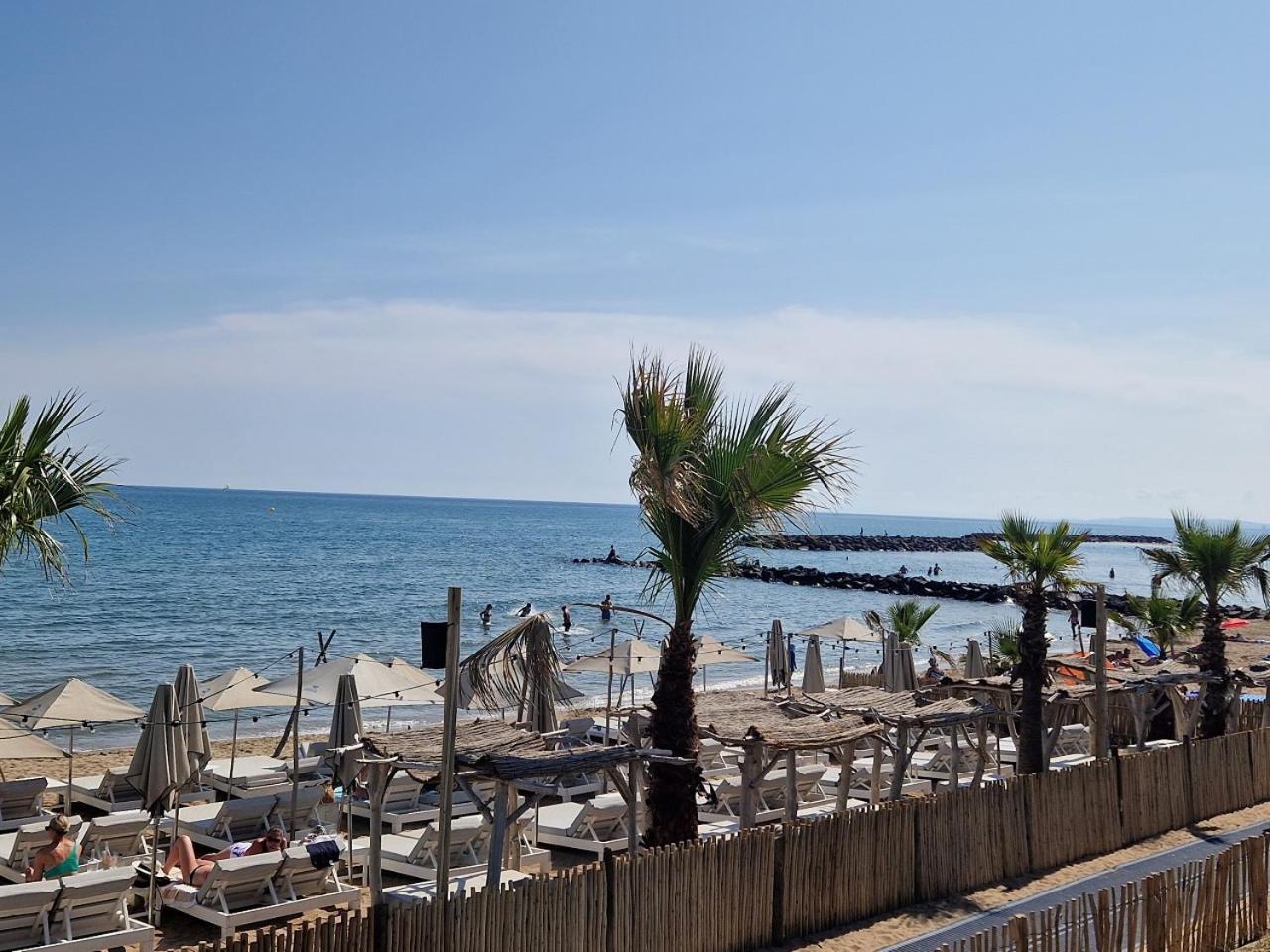 Camping La Carabasse Vias-Plage-T4 Climatise,Tout Confort, Emplacement Calme ! Εξωτερικό φωτογραφία