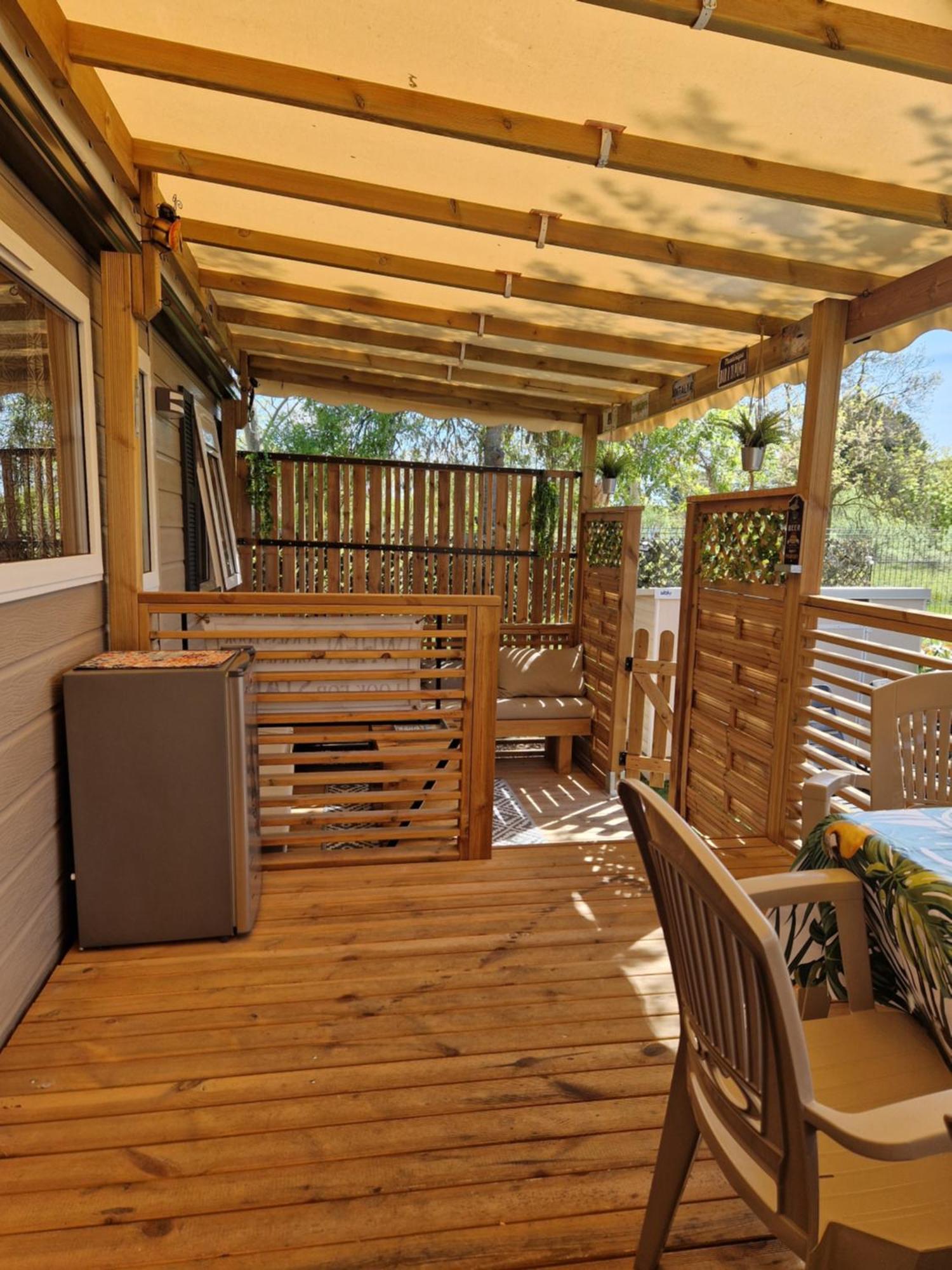 Camping La Carabasse Vias-Plage-T4 Climatise,Tout Confort, Emplacement Calme ! Εξωτερικό φωτογραφία