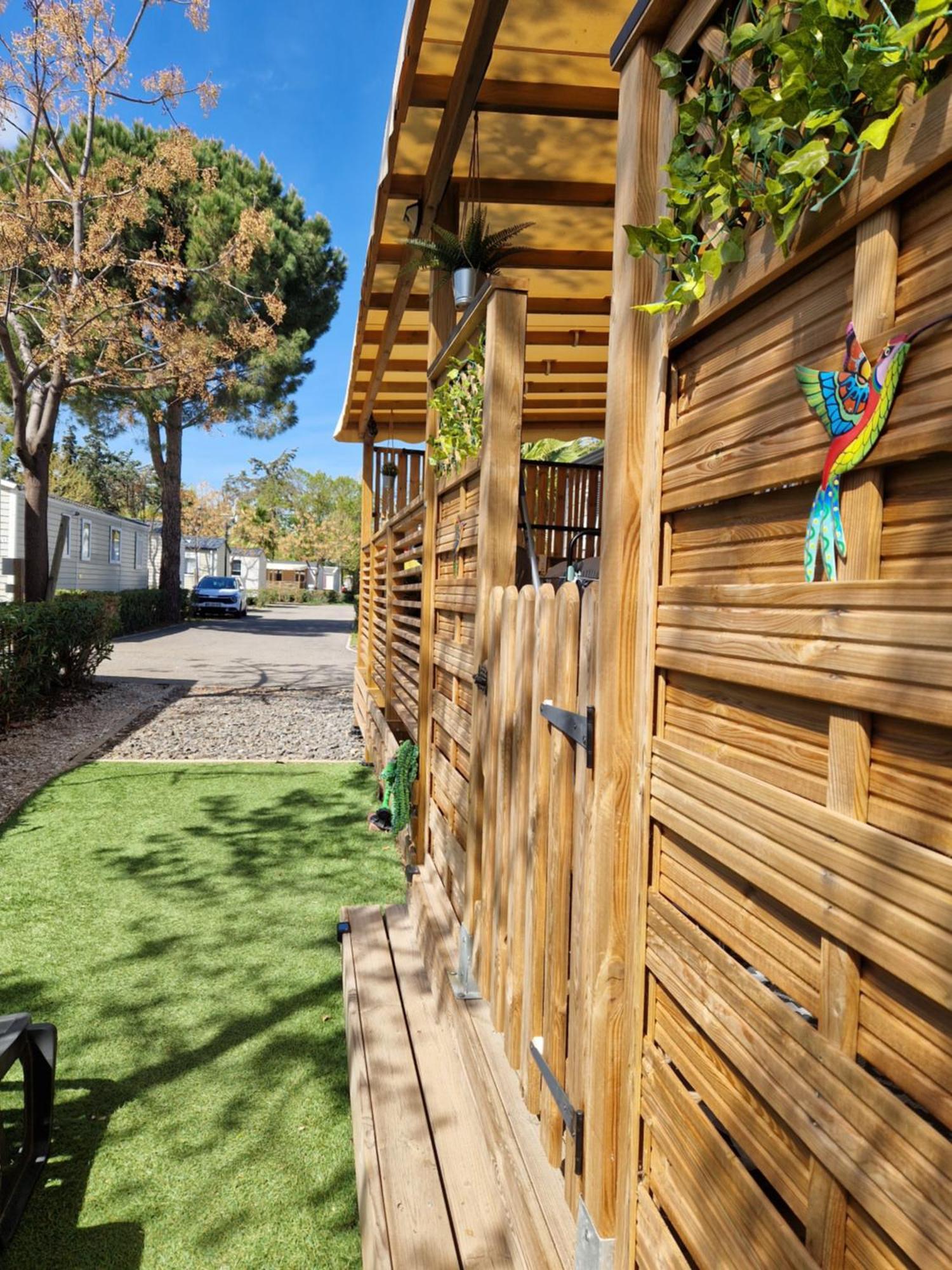 Camping La Carabasse Vias-Plage-T4 Climatise,Tout Confort, Emplacement Calme ! Εξωτερικό φωτογραφία