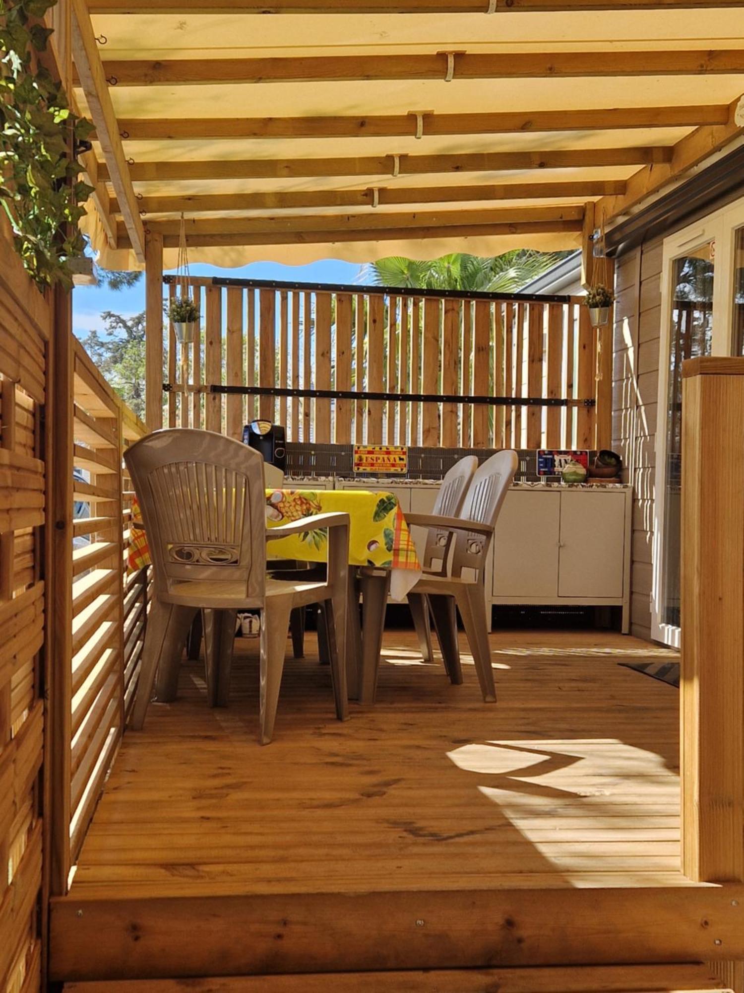 Camping La Carabasse Vias-Plage-T4 Climatise,Tout Confort, Emplacement Calme ! Εξωτερικό φωτογραφία